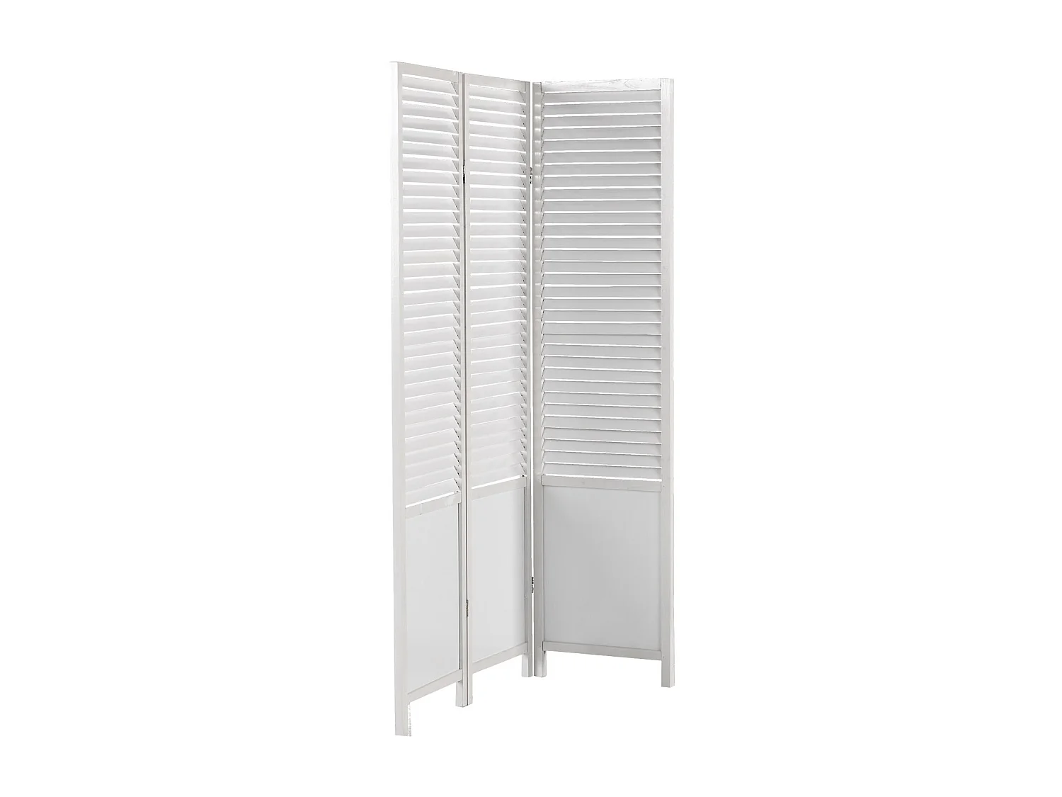 Séparateur de pièce 130x2,2x175 cm blanc Paravent