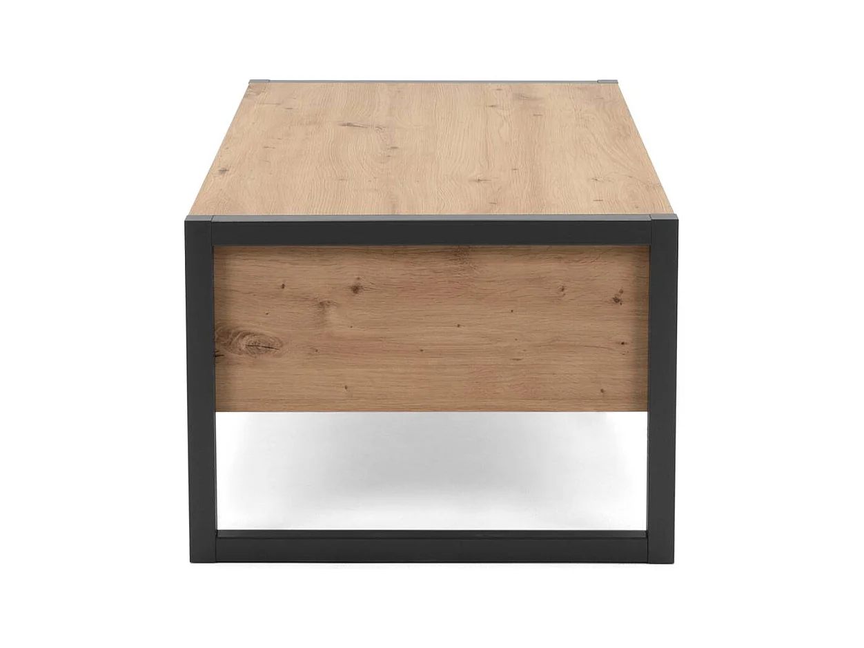 Table basse 100x40x55 cm Gris naturel