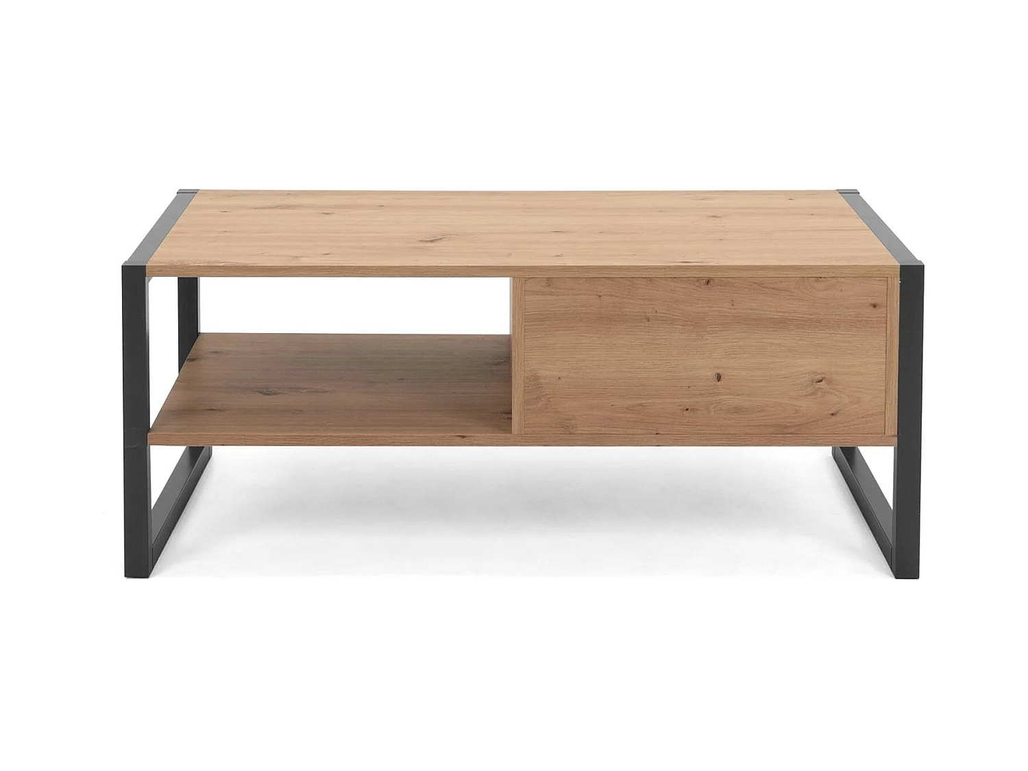 Table basse 100x40x55 cm Gris naturel