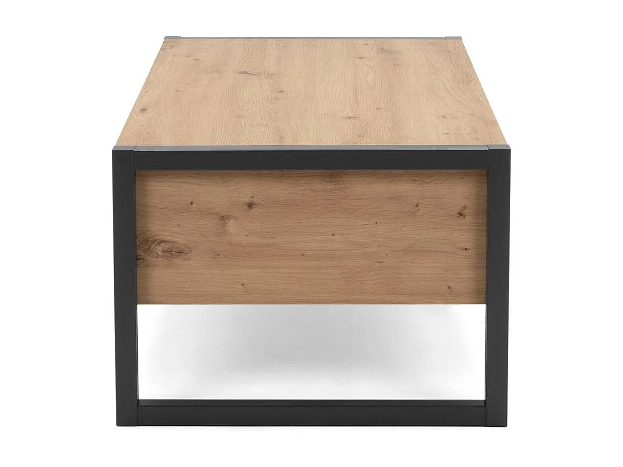 Table basse 100x40x55 cm Gris naturel