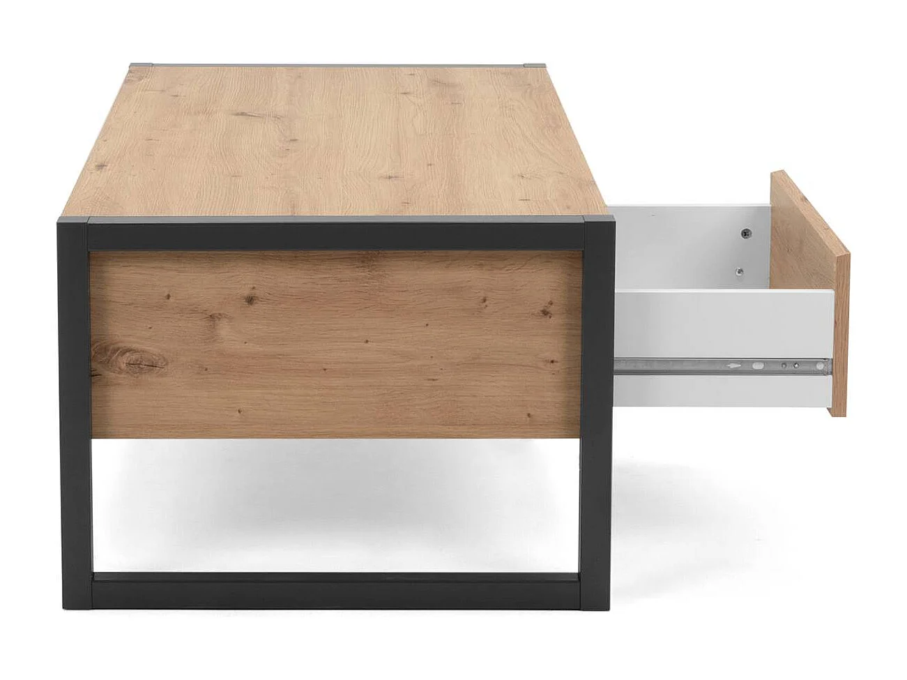 Table basse 100x40x55 cm Gris naturel