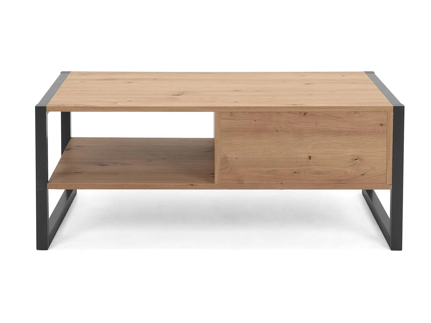 Table basse 100x40x55 cm Gris naturel