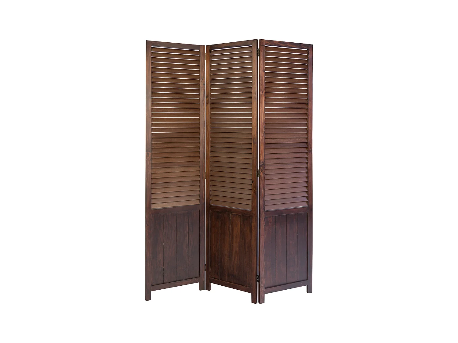 Paravent 120x2x170 cm marron