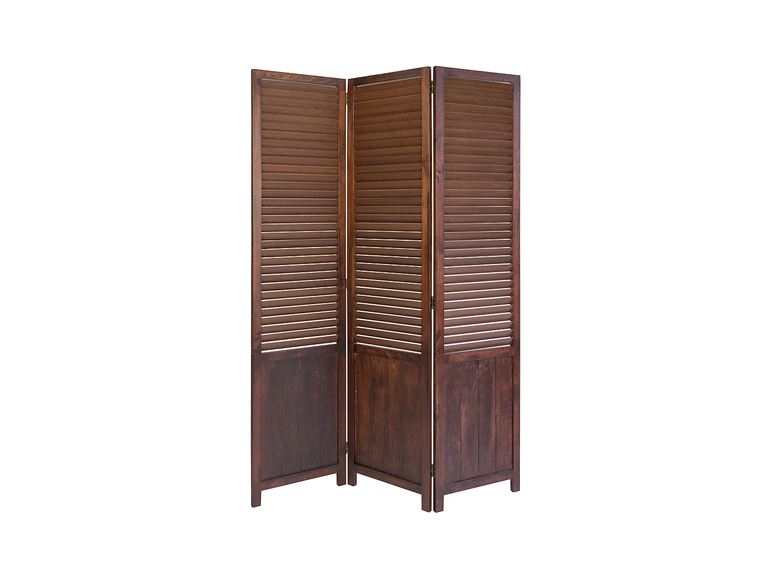 Paravent 120x2x170 cm marron