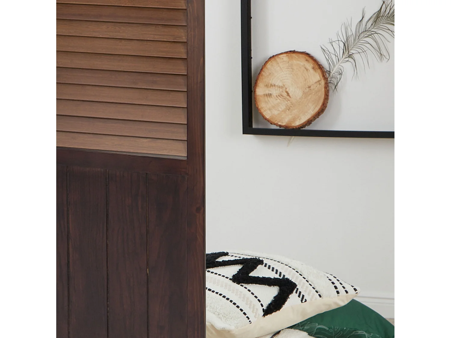 Paravento 120x2x170 cm marrone