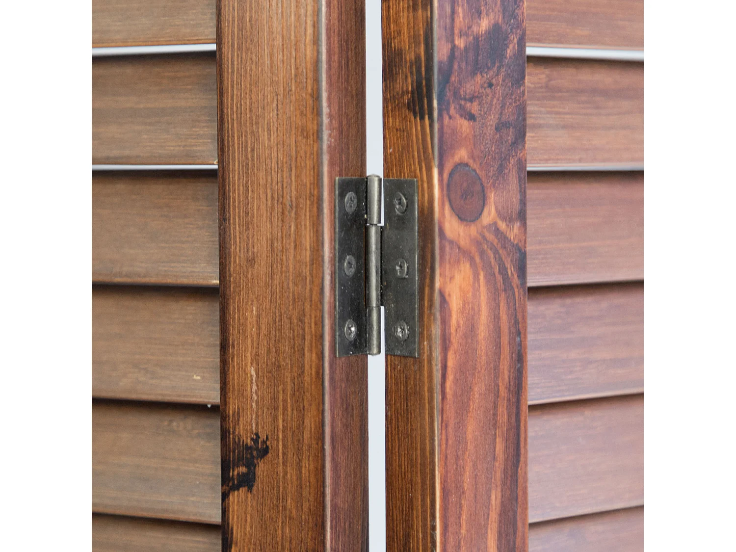 Paravento 120x2x170 cm marrone