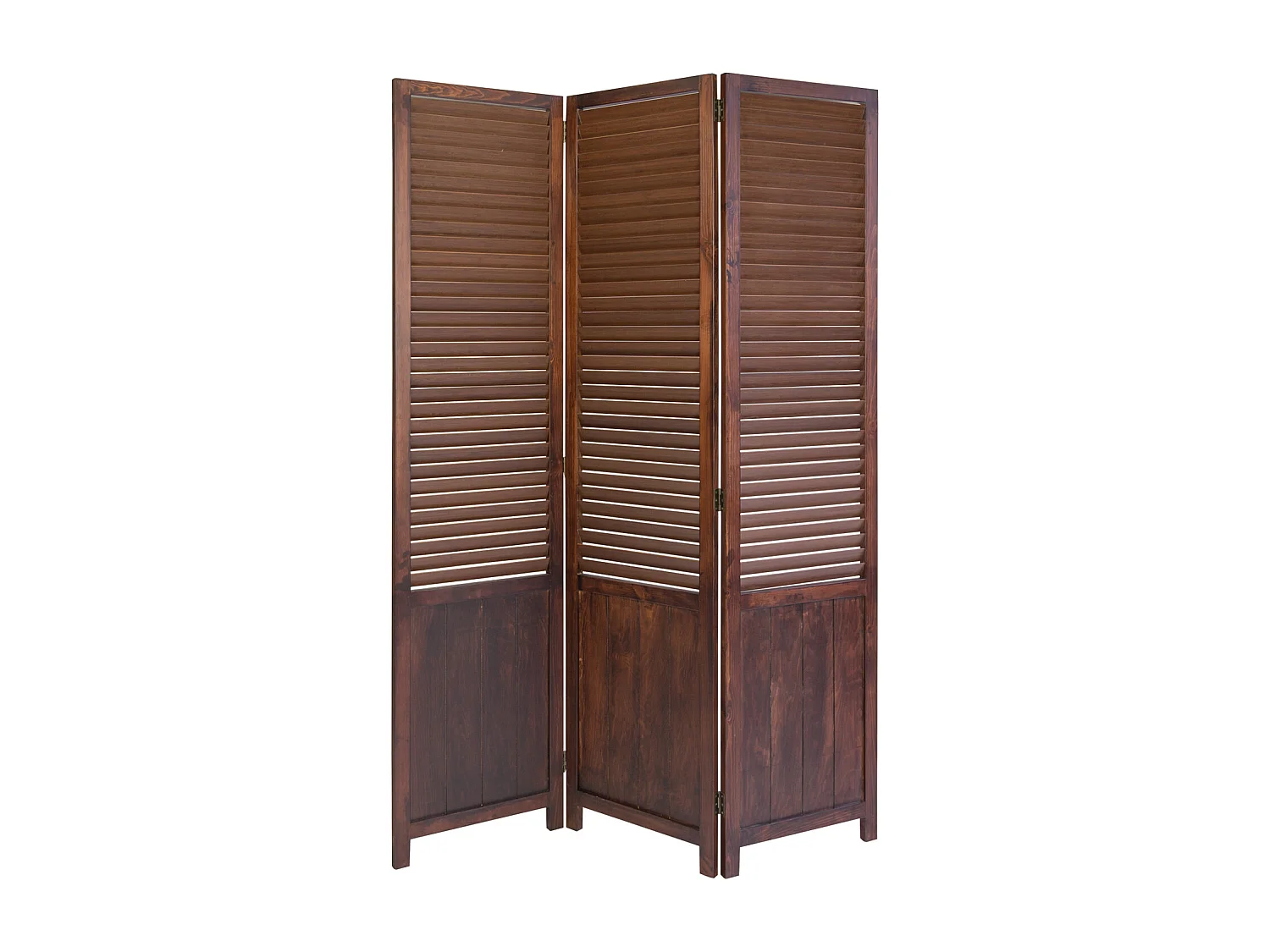 Paravento 120x2x170 cm marrone