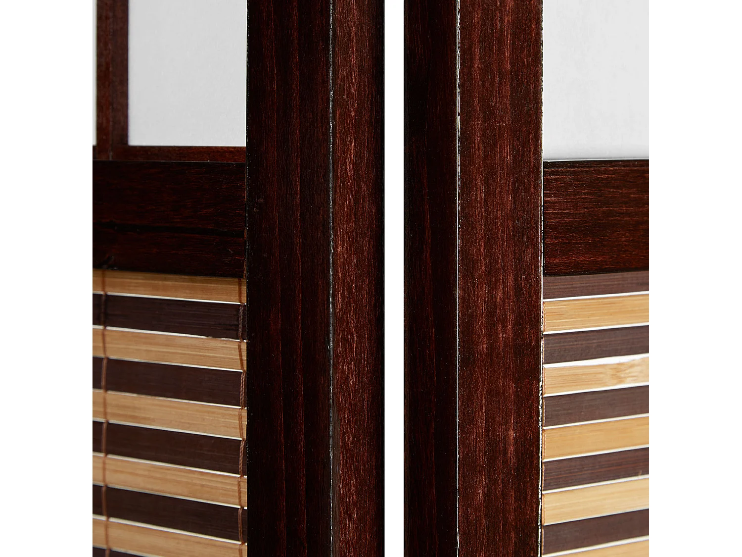 Separador de ambientes 220x2.2x175 cm marrón oscuro