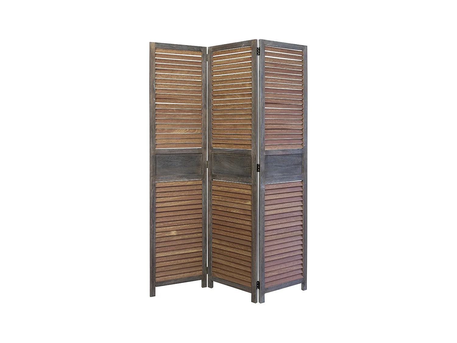 Paravent, séparateur de pièce, 120x2x170 cm, marron