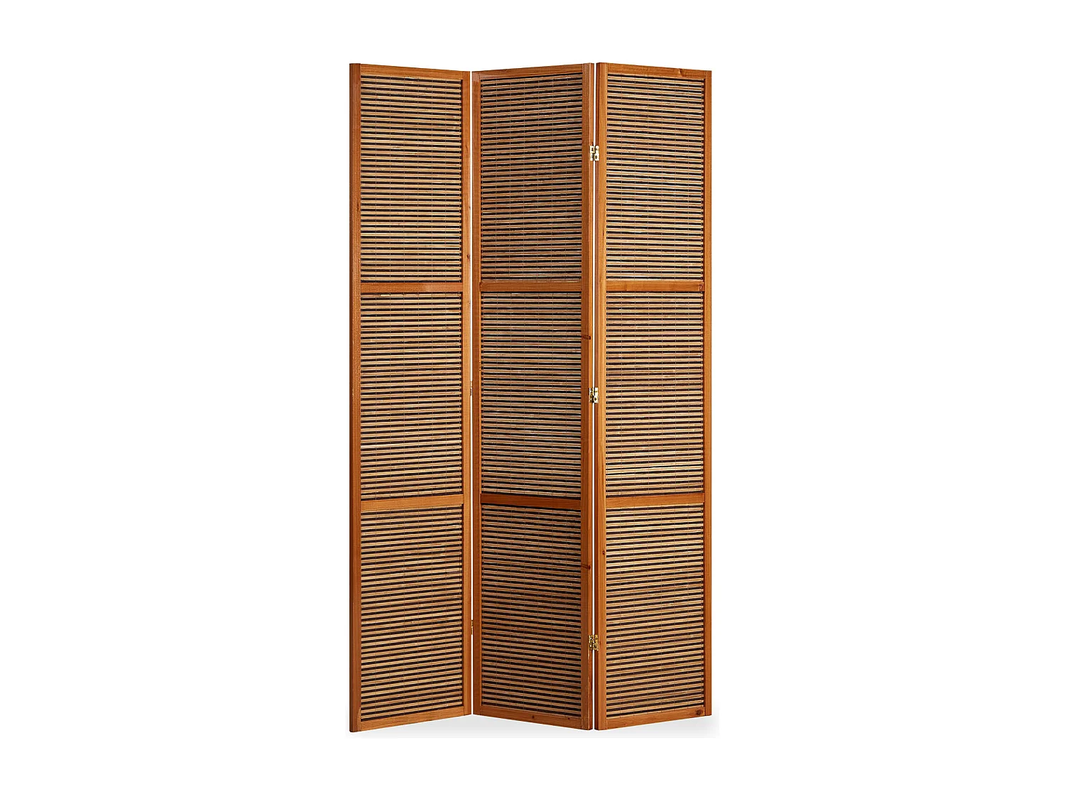 Kamerscheider 120x200x1,8 cm Bruin Bamboe