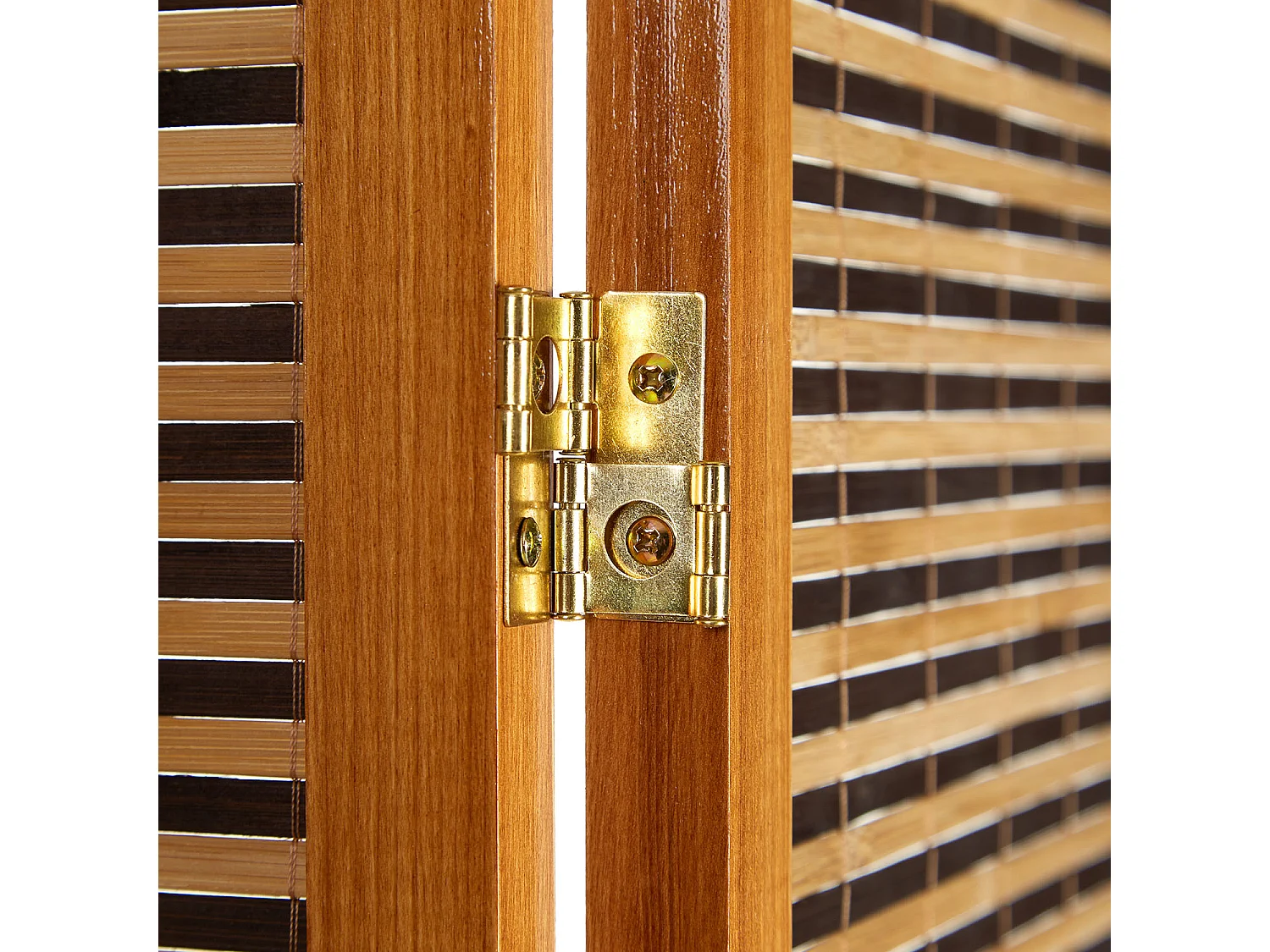 Kamerscheider 120x200x1,8 cm Bruin Bamboe