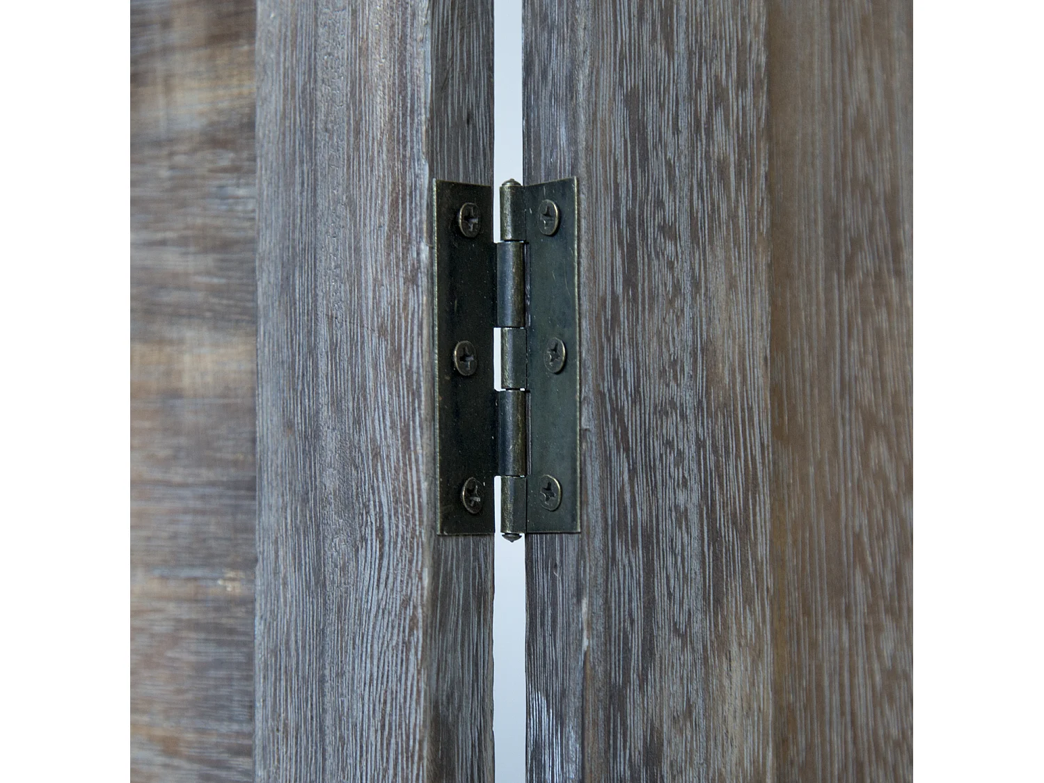 Przegroda pokojowa 120x170x2 cm brązowa Parawan