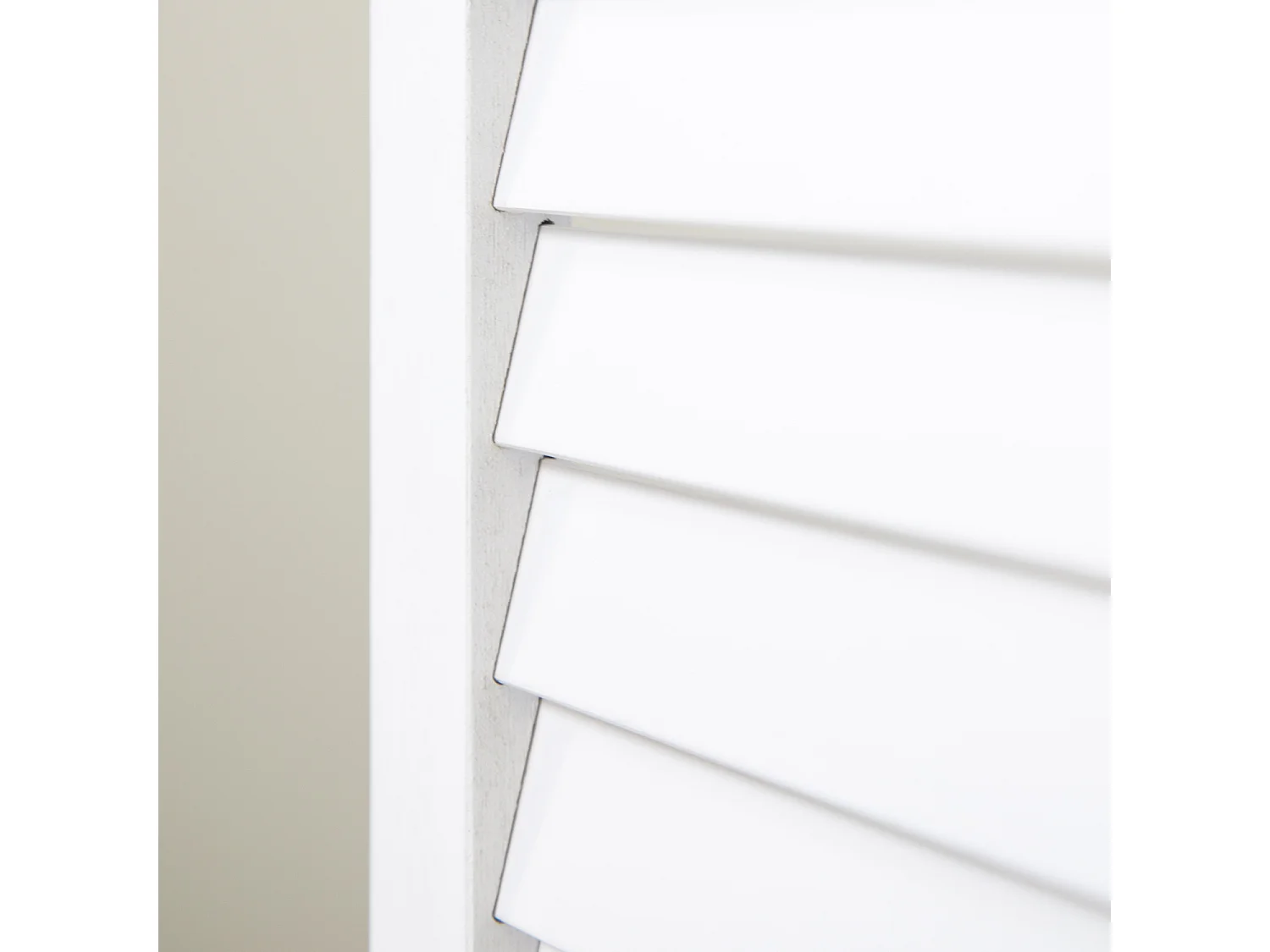 Scherm 93x162x1,7 cm wit