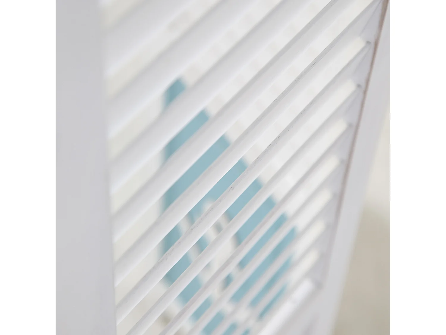 Scherm 93x162x1,7 cm wit