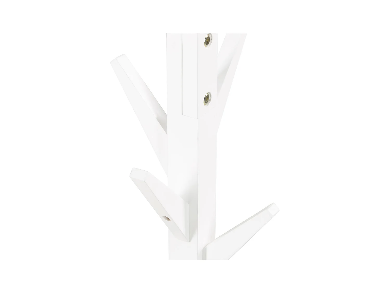 Porte-manteau 179x40x40 cm blanc