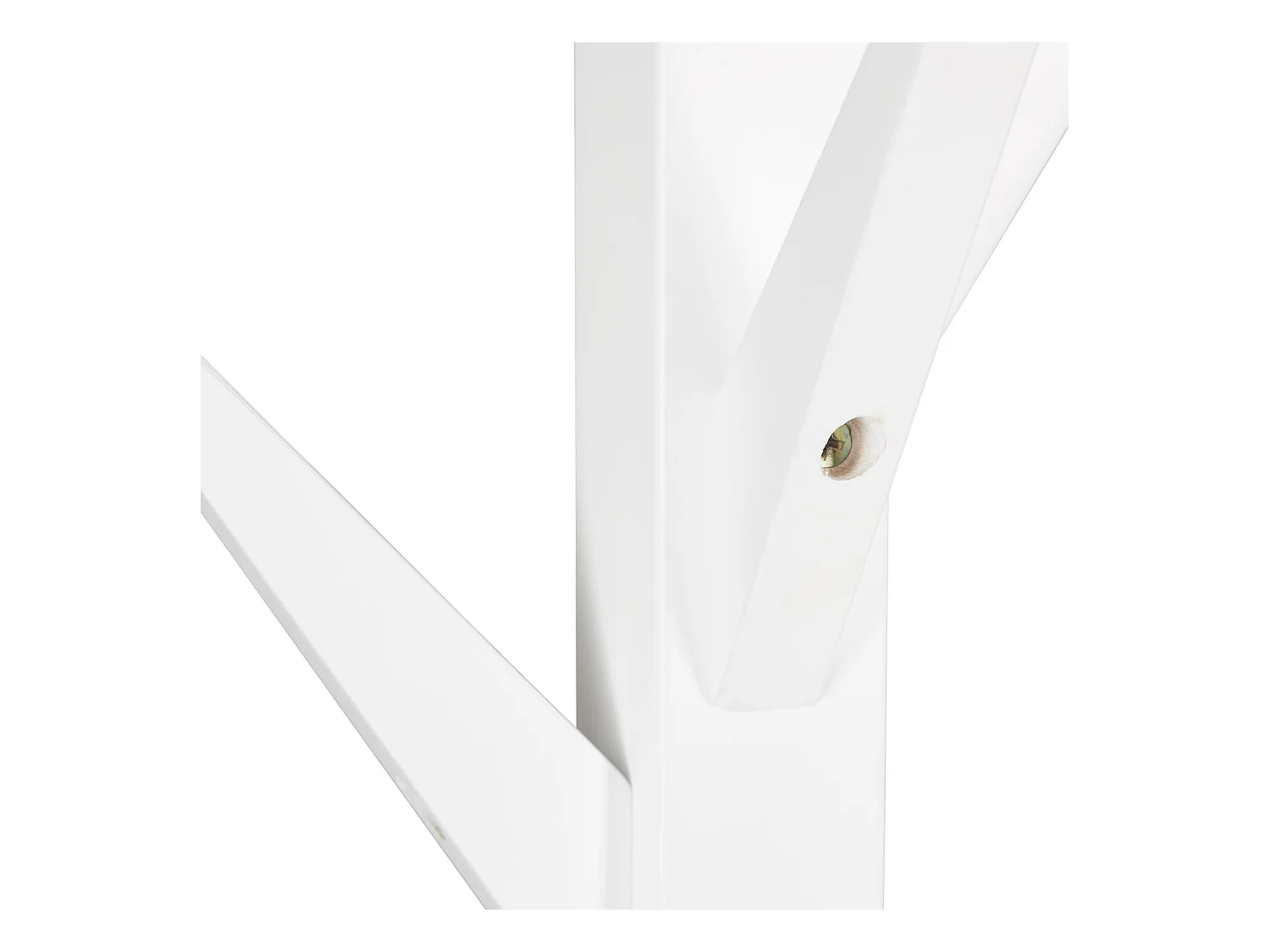 Porte-manteau 179x40x40 cm blanc