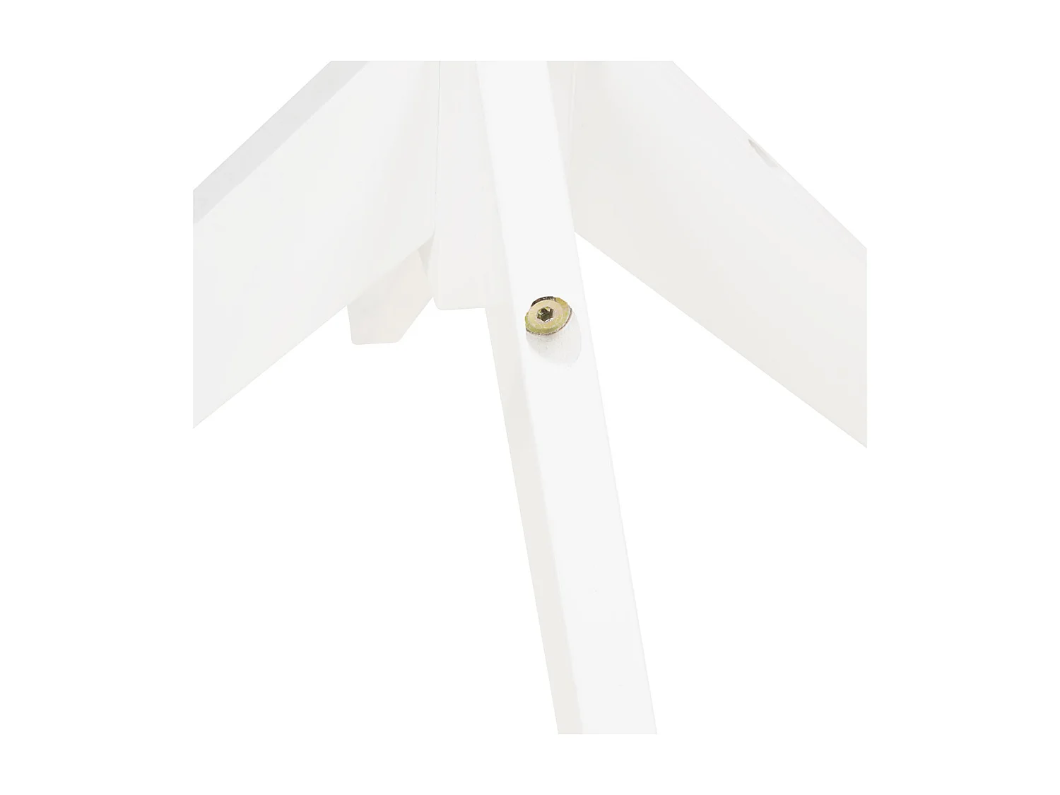 Kapstok 179x40x40 cm wit