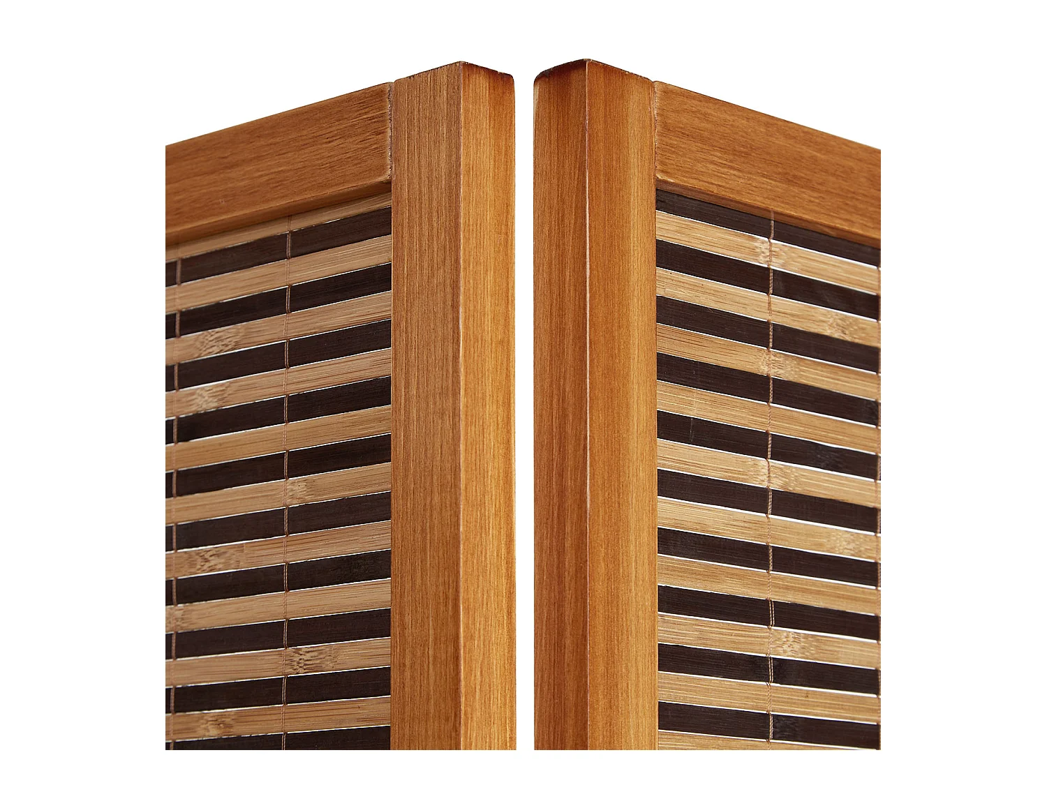 Paravent 220x2,2x175 cm marron