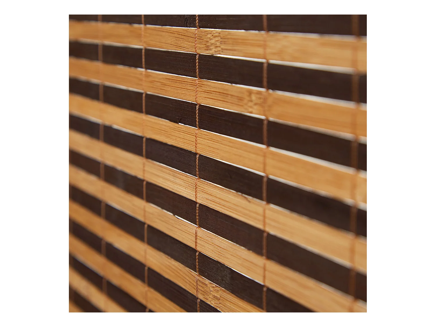 Paravent 220x2,2x175 cm marron