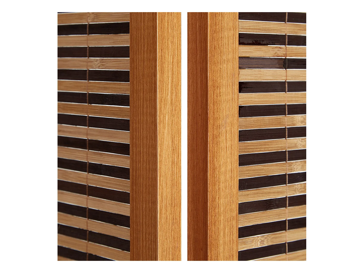 Paravent 220x2,2x175 cm marron