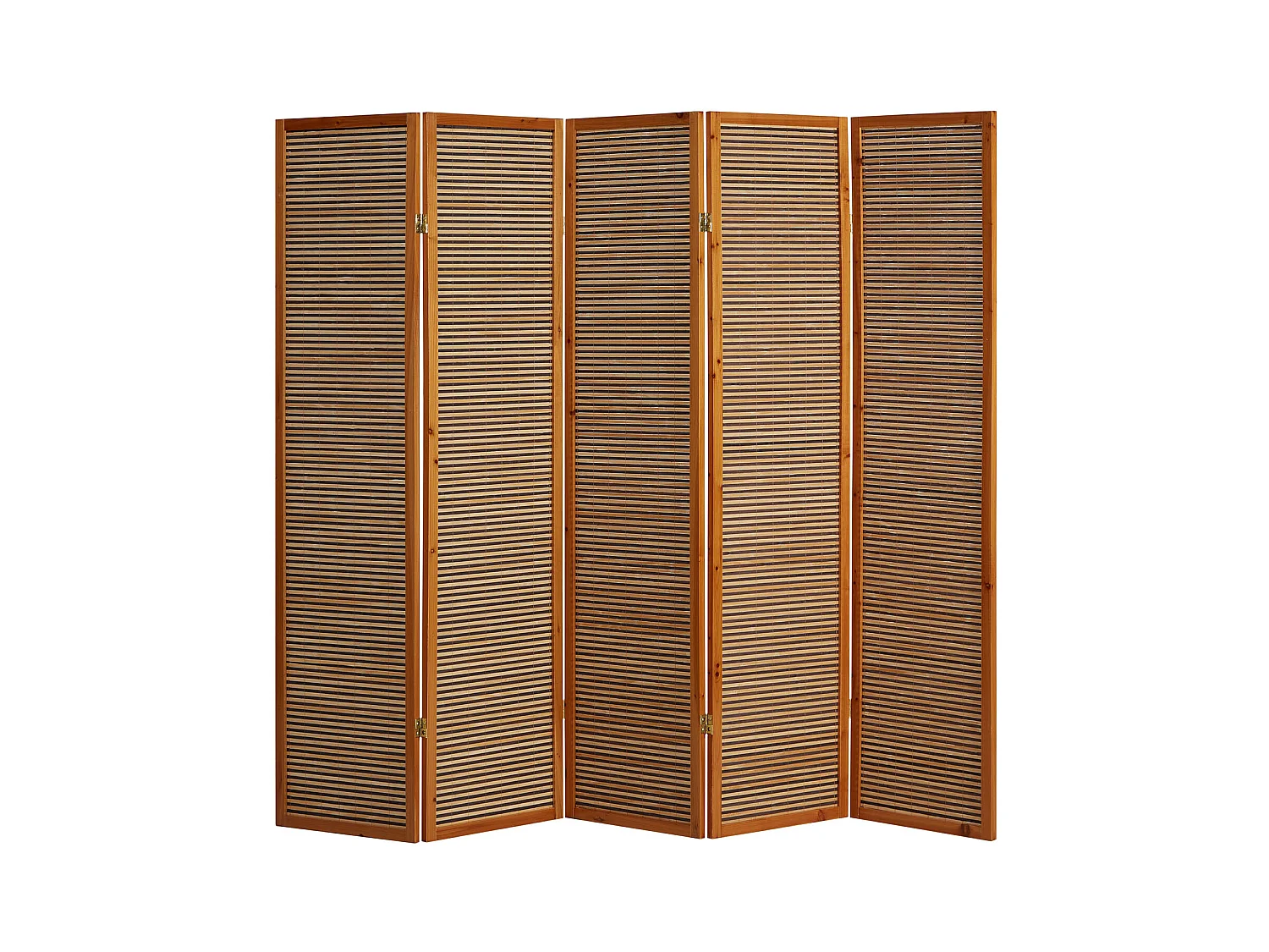 Paravent 220x2,2x175 cm marron