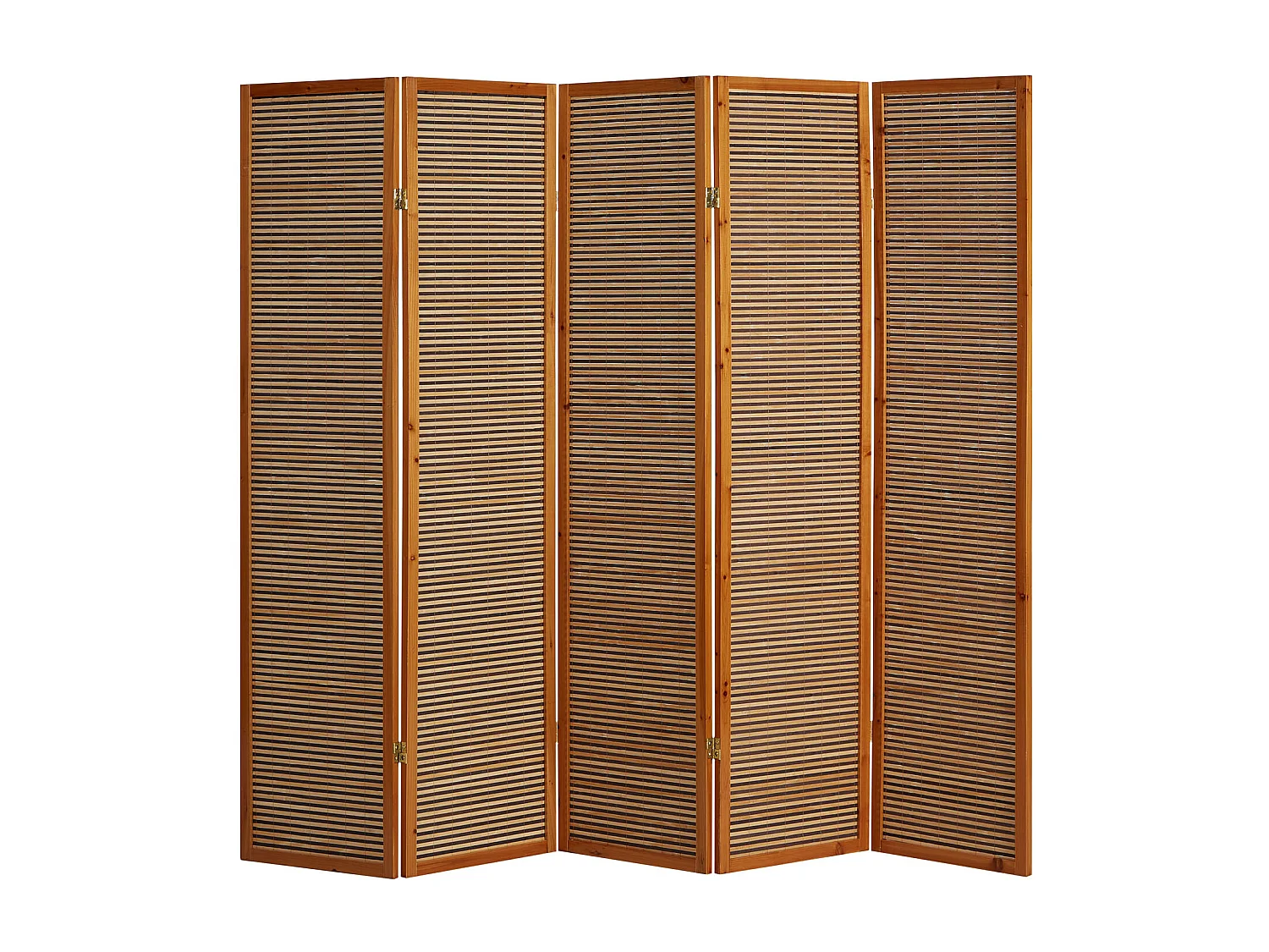 Przegroda pokojowa 220x2,2x175 cm brązowa