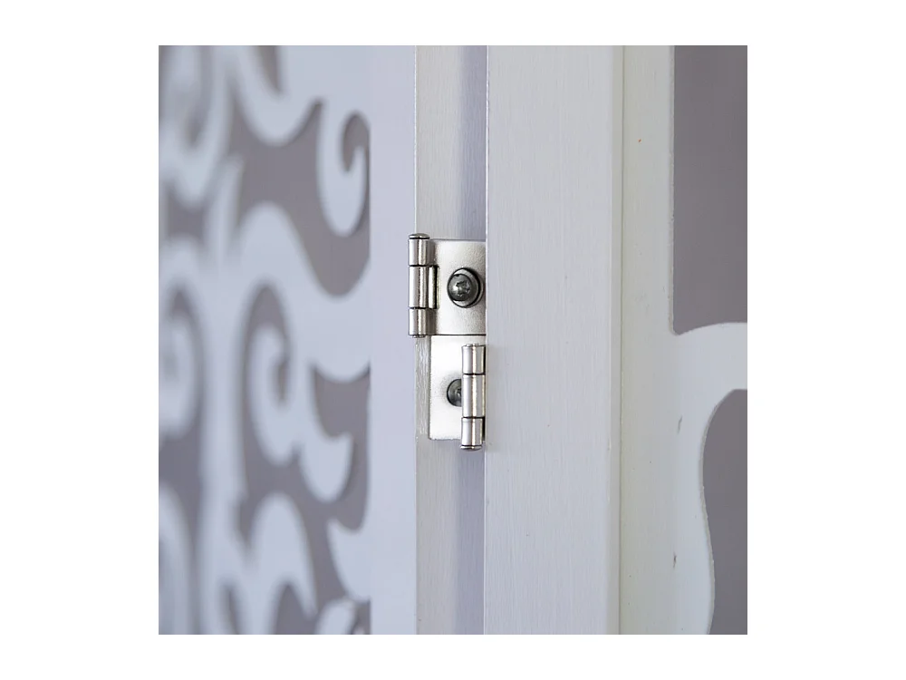 Paravent 175x173x2,2 cm blanc Shoji