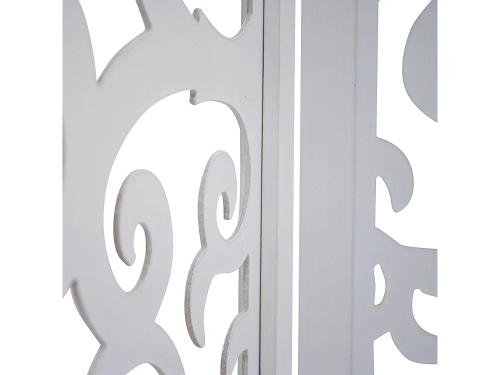 Divisorio per ambienti 175x173x2,2 cm bianco Shoji