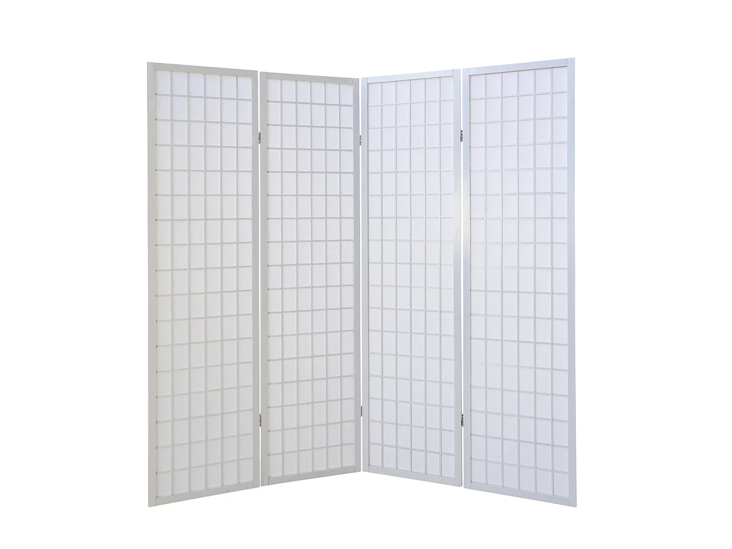 Kamerscheider 176x2,2x175 cm wit Shoji