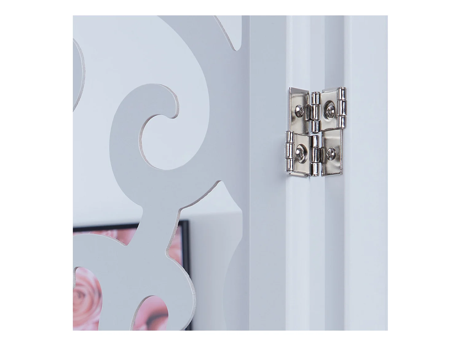 Paravent 130x2,2x175 cm blanc Shoji