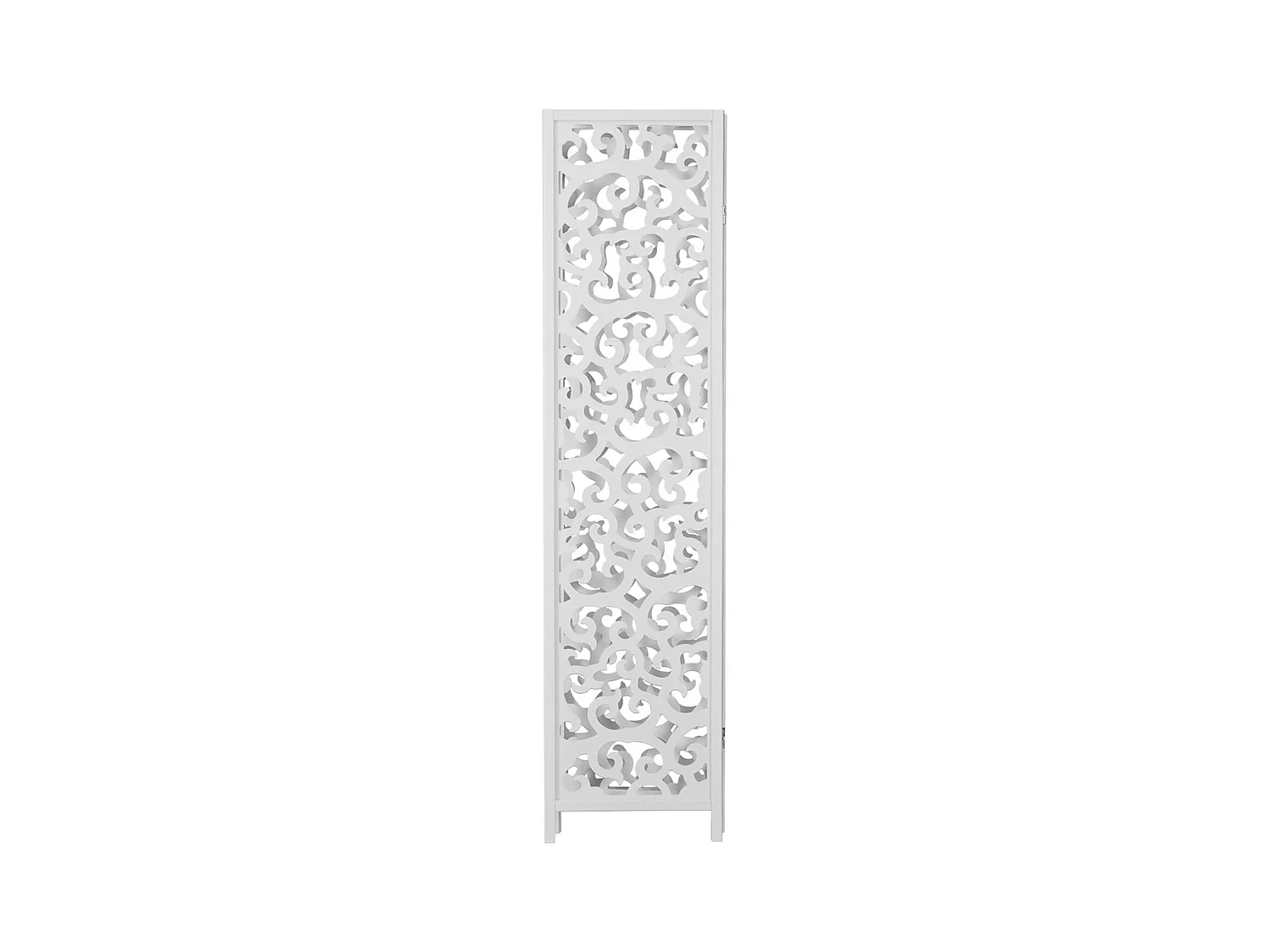 Paravent 130x2,2x175 cm blanc Shoji