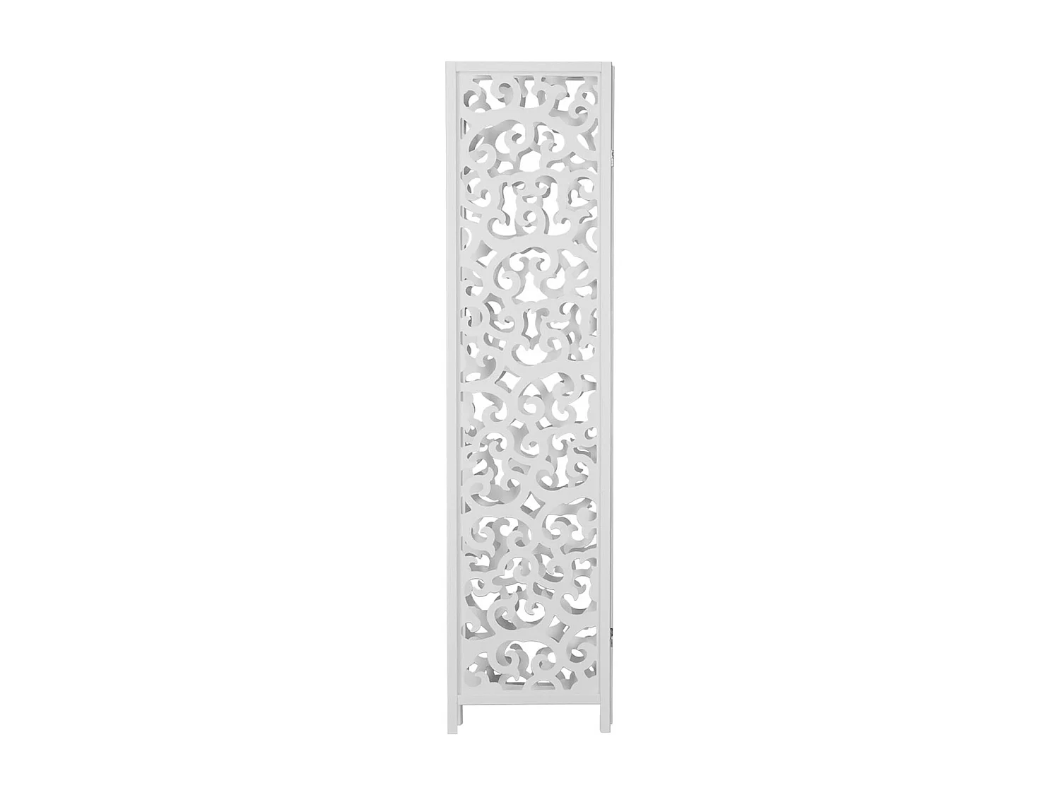 Kamerscherm 130x2,2x175 cm wit Shoji