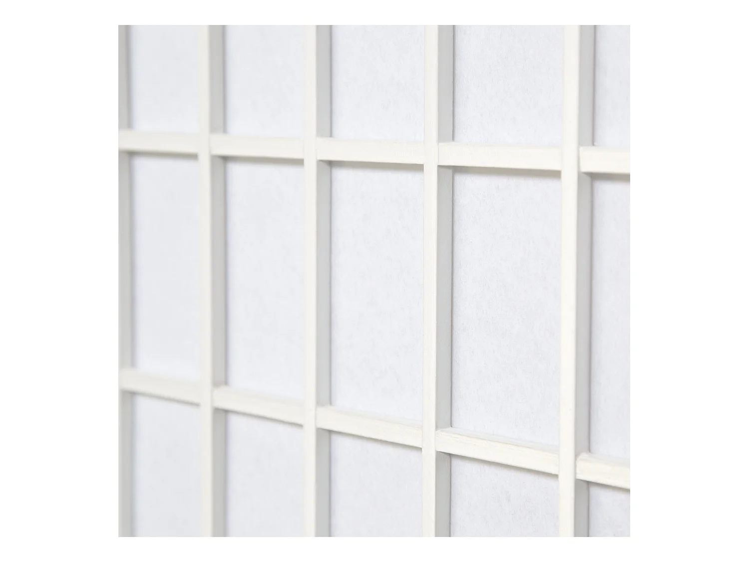 Paravent 175x220x2.2 cm blanc Shoji
