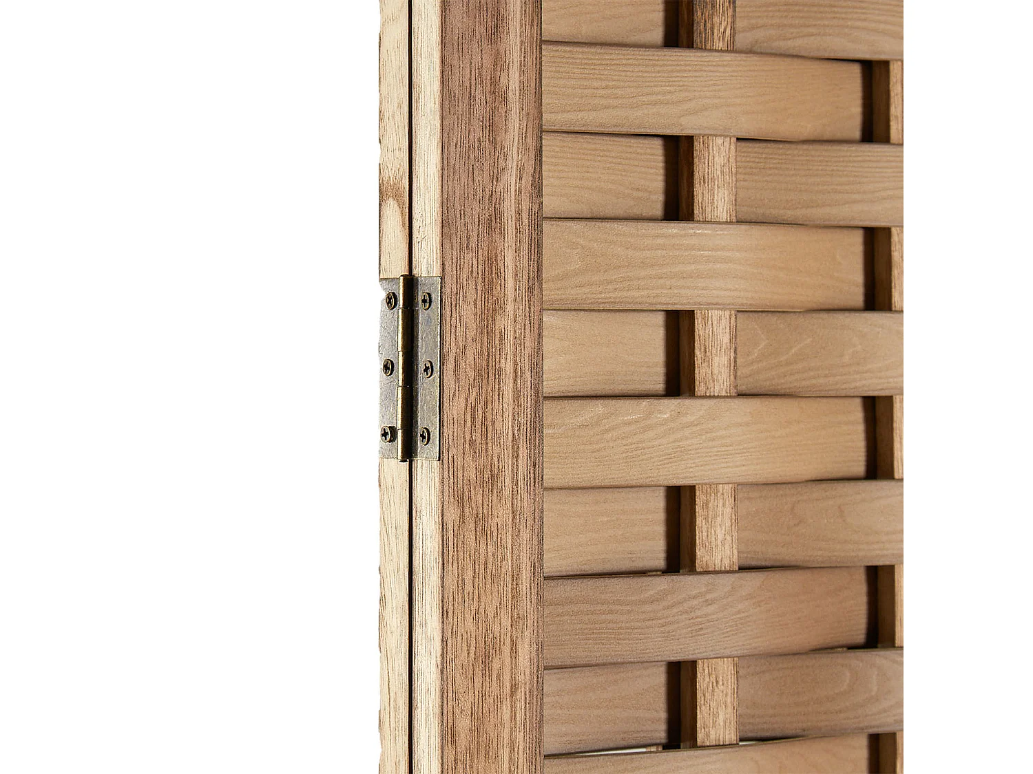 Separador de ambiente 120x170x2.2 cm marrón