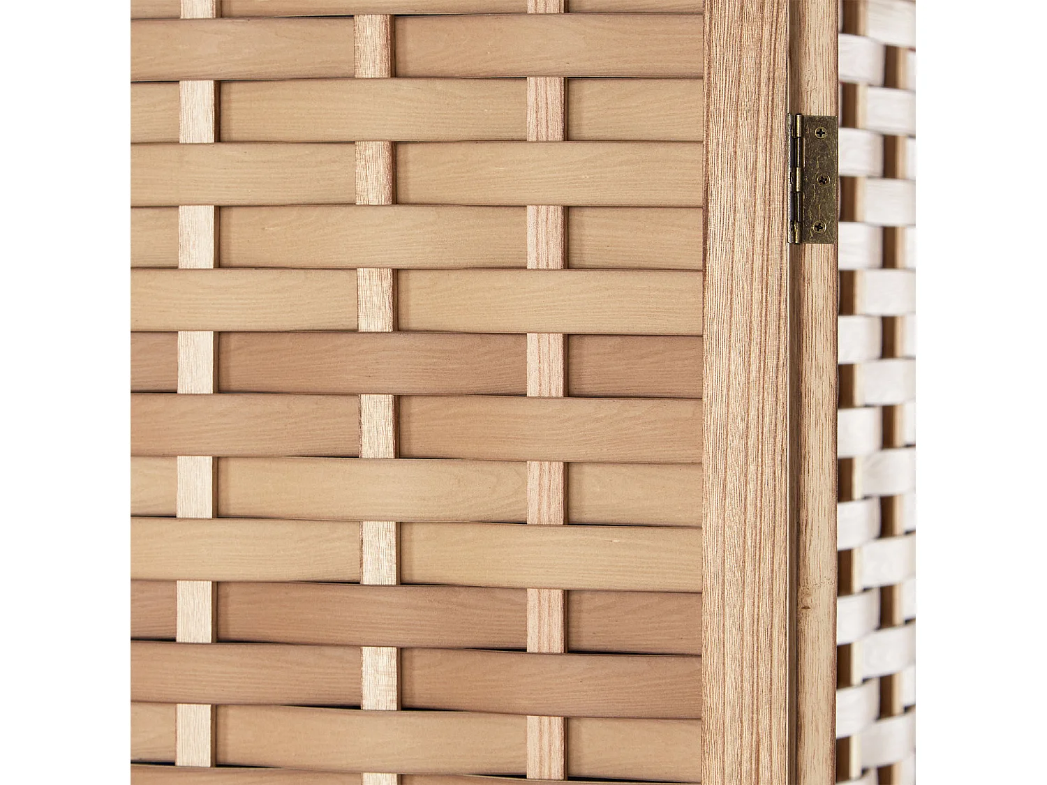 Separador de ambiente 120x170x2.2 cm marrón