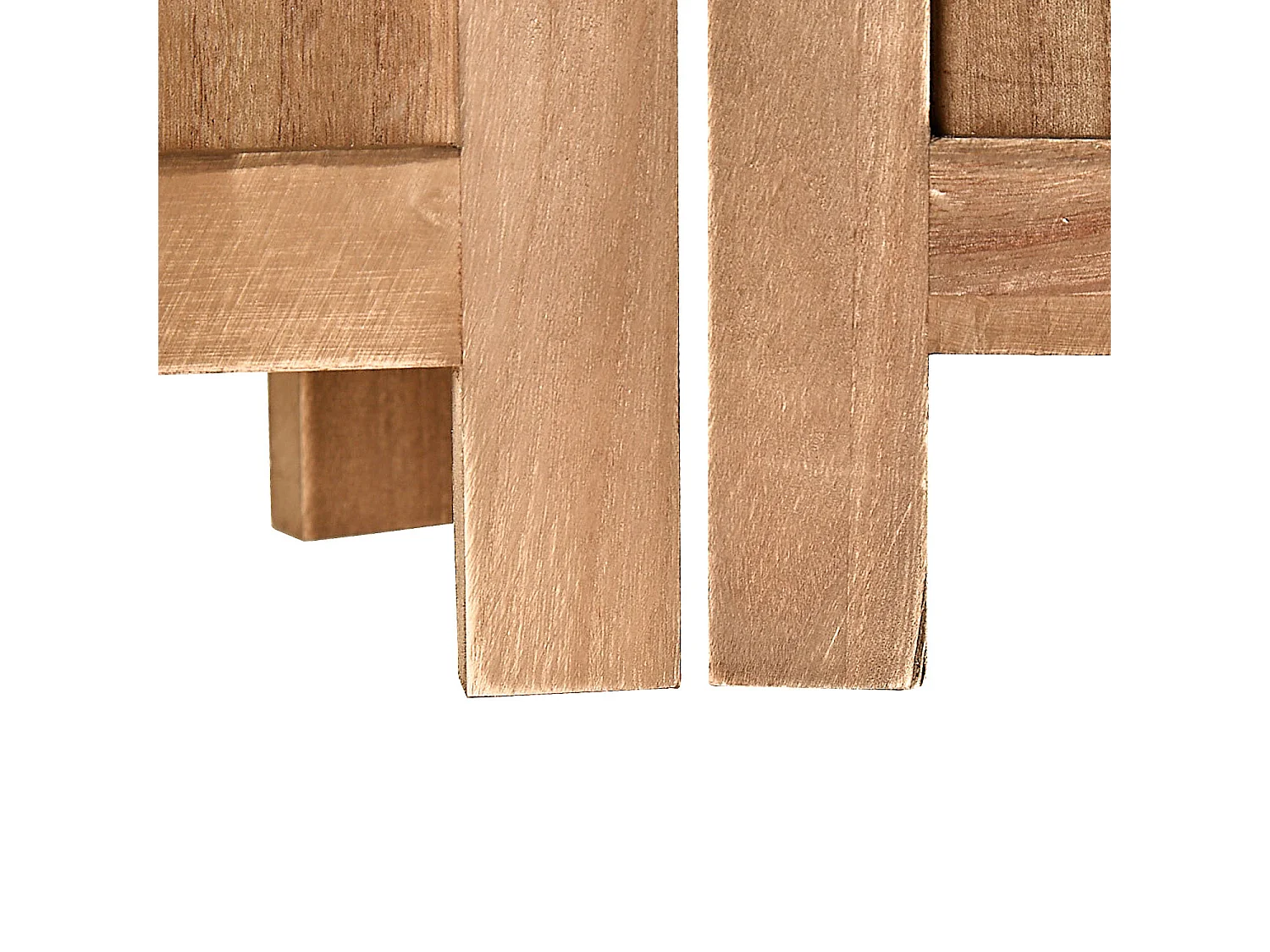 Separador de ambiente 120x170x2.2 cm marrón