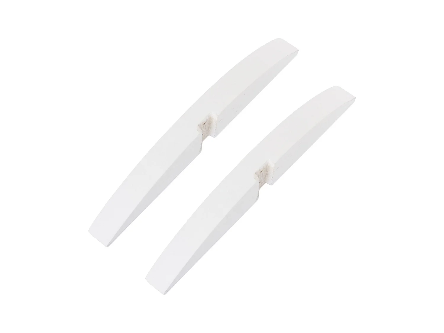 Séparateur de pièce, support, 2,8x33x0,8 cm, blanc