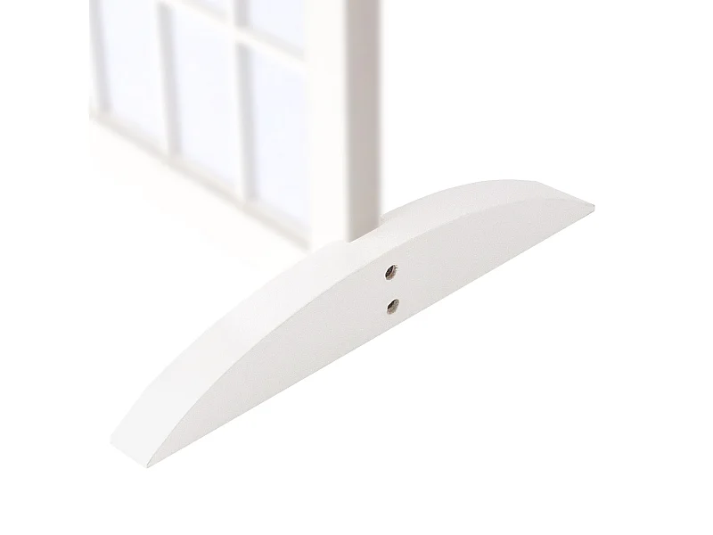 Raumteilerständer 2,8x33x0,8 cm weiß