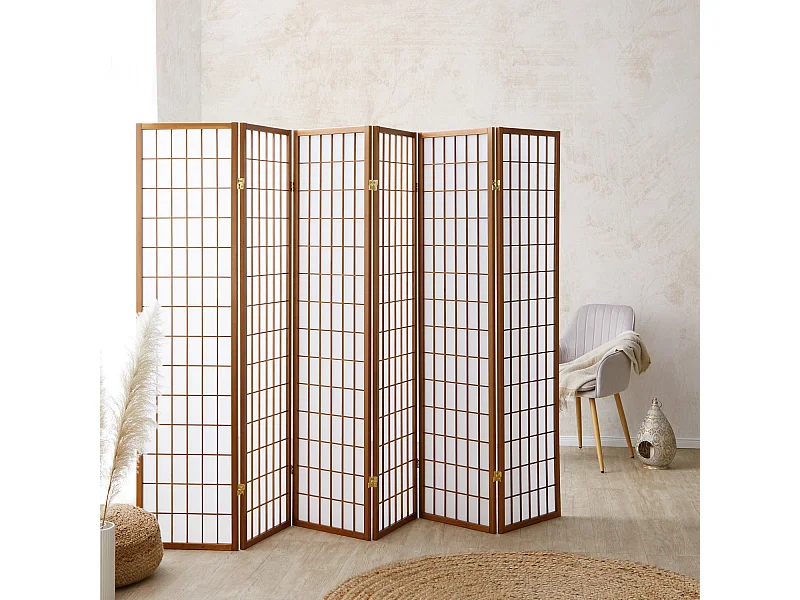 Kamerscheider 175x264x2,2 cm Bruin Shoji
