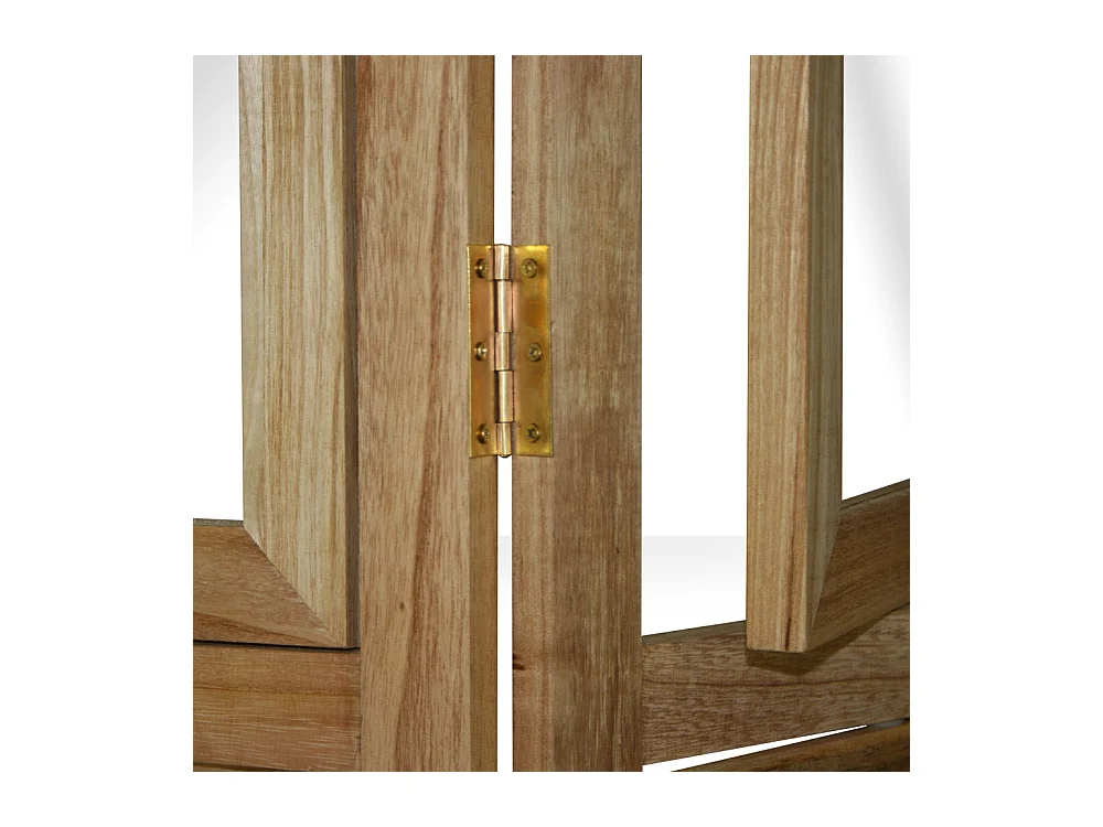 Séparateur de pièce 161x93x2 cm marron