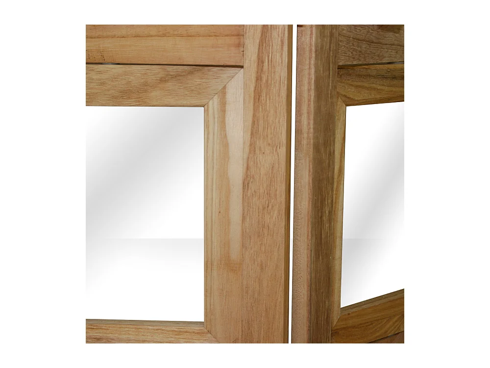 Séparateur de pièce 161x93x2 cm marron