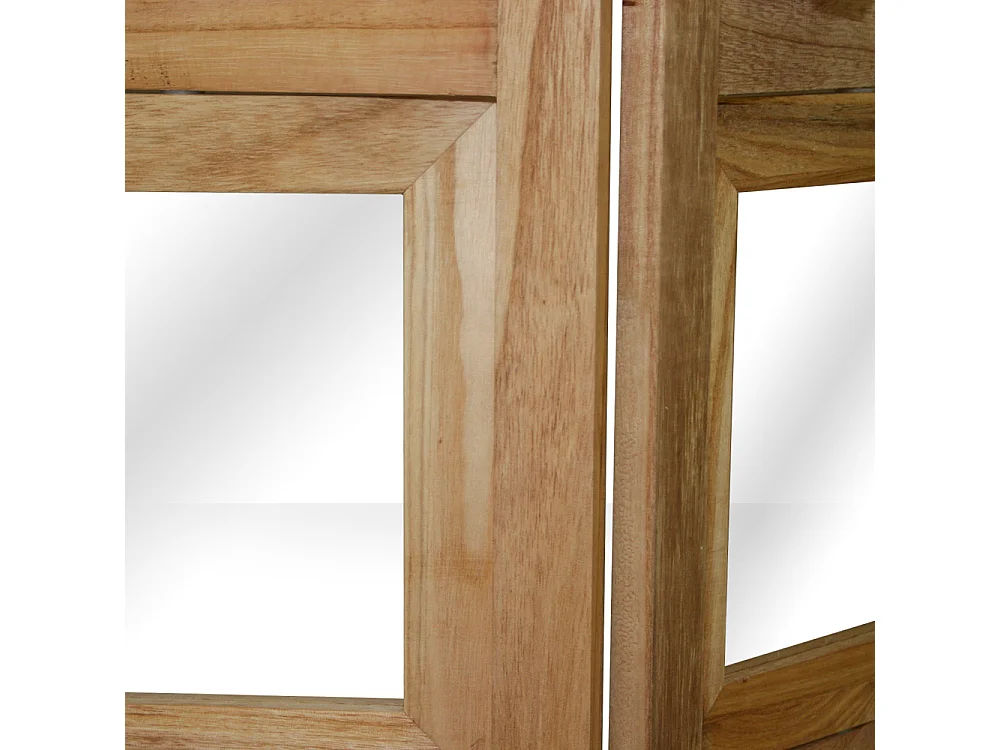 Séparateur de pièce 161x93x2 cm marron