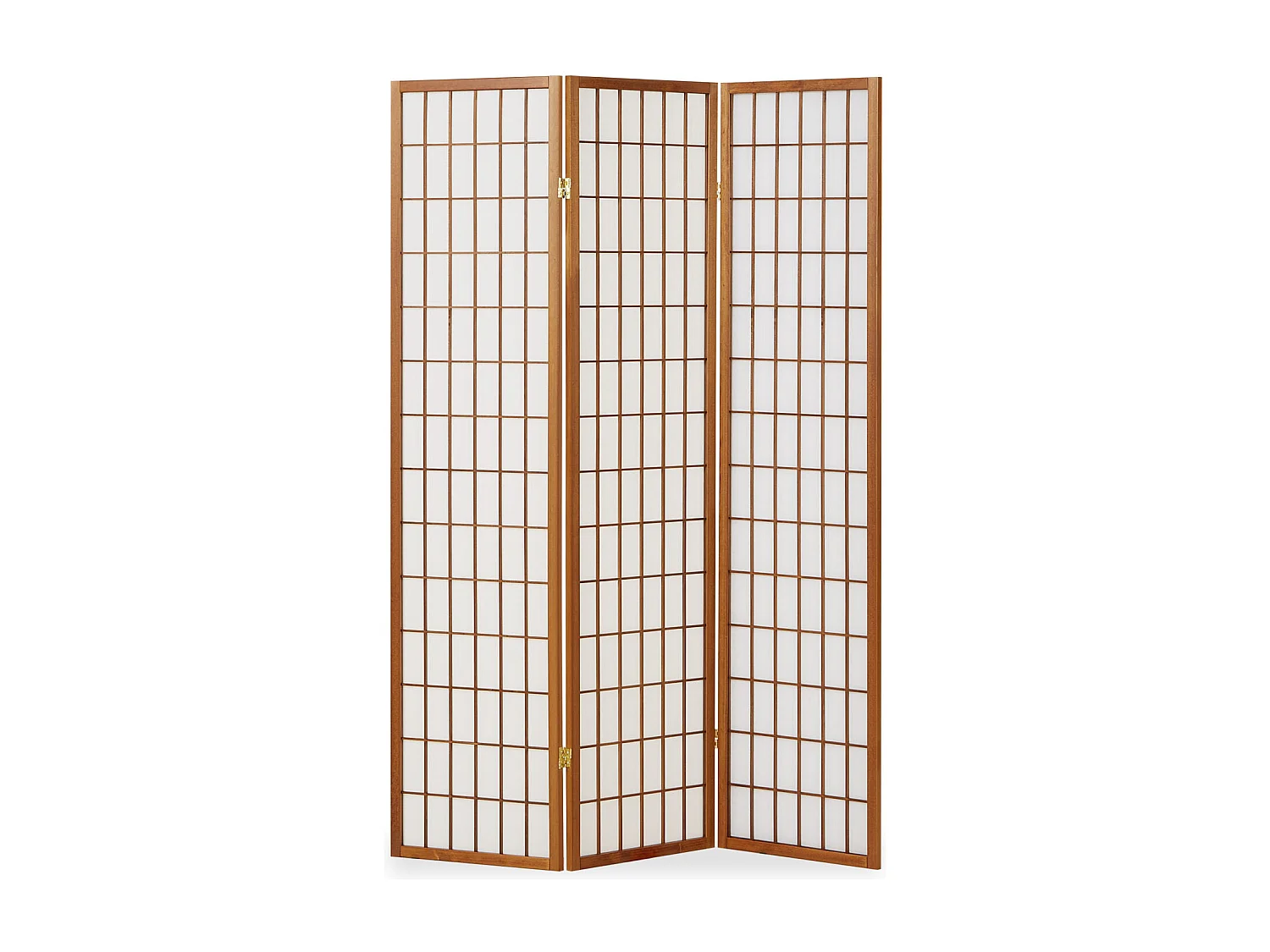 Separador de ambientes 175x132x2.2 cm marrón Shoji