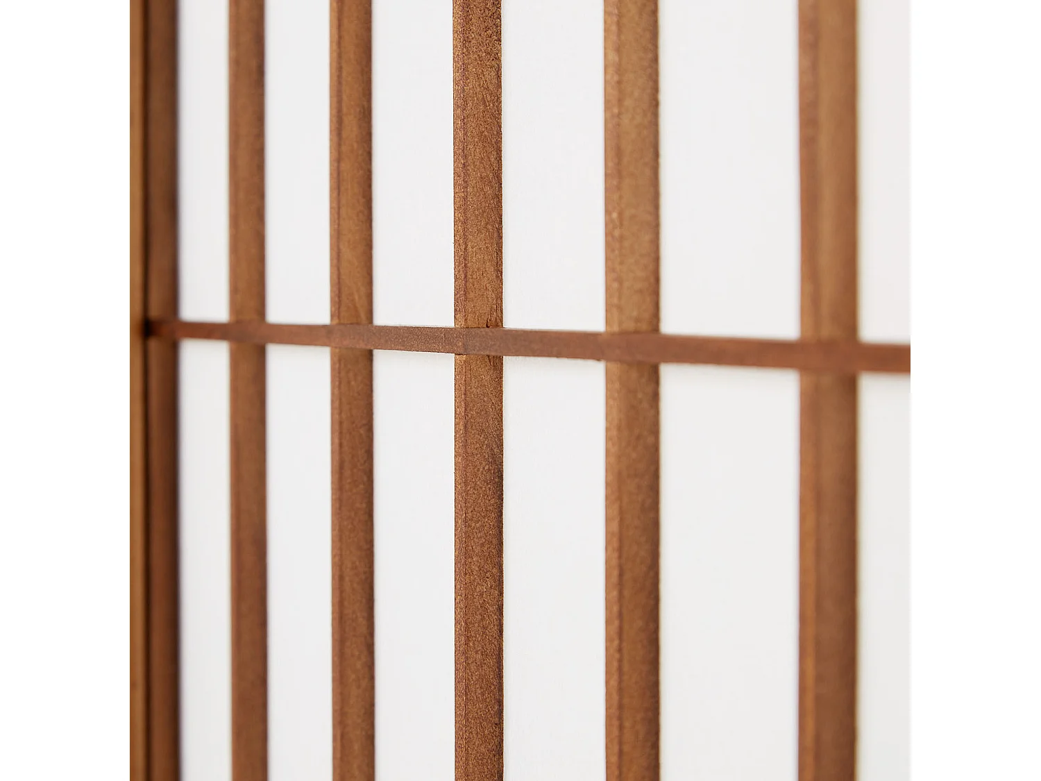 Separador de ambientes 175x132x2.2 cm marrón Shoji