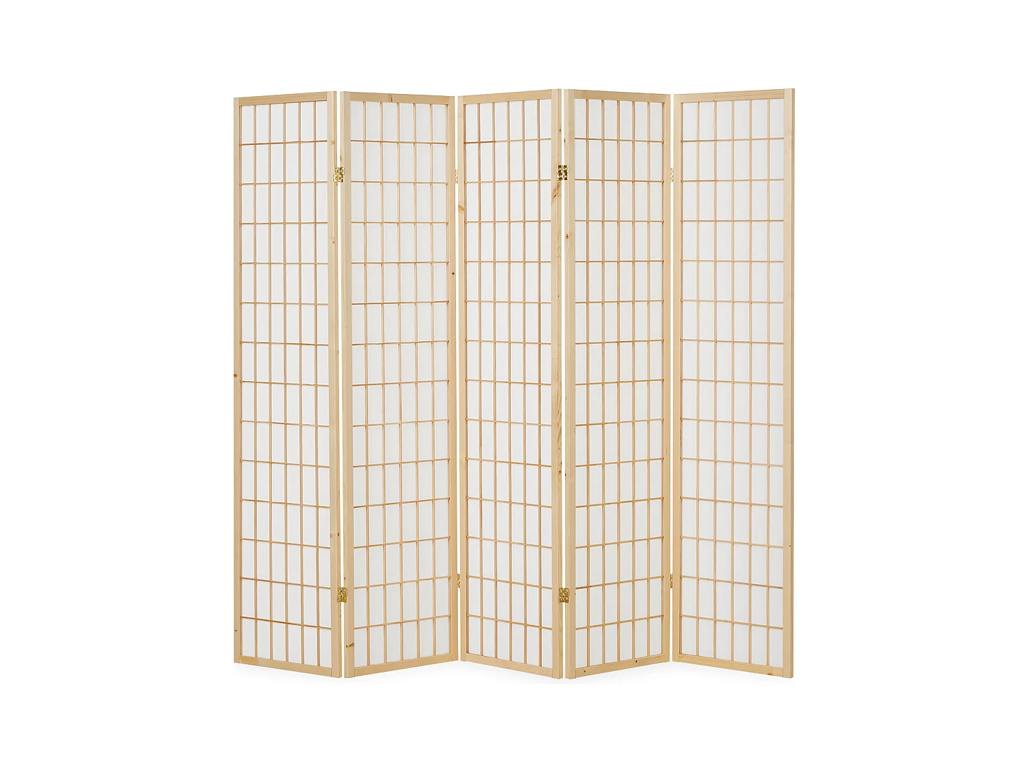 Paravent 220x175x2,2 cm naturel Shoji