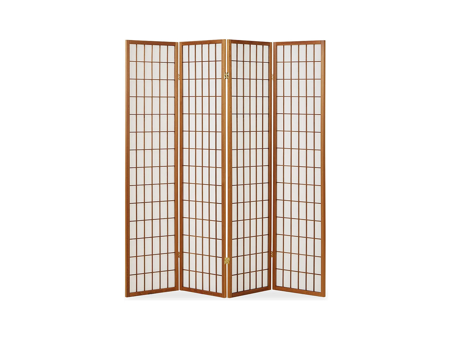 Paravent d'écran 176x2,2x175 cm Marron Shoji