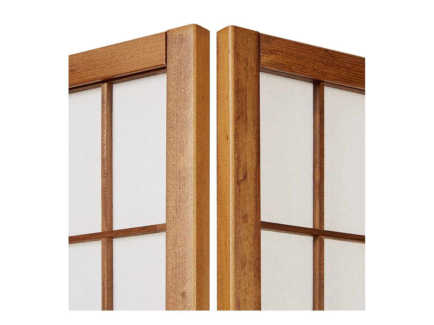 Paravent d'écran 176x2,2x175 cm Marron Shoji