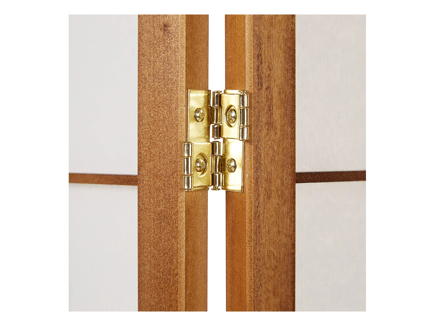 Paravent d'écran 176x2,2x175 cm Marron Shoji