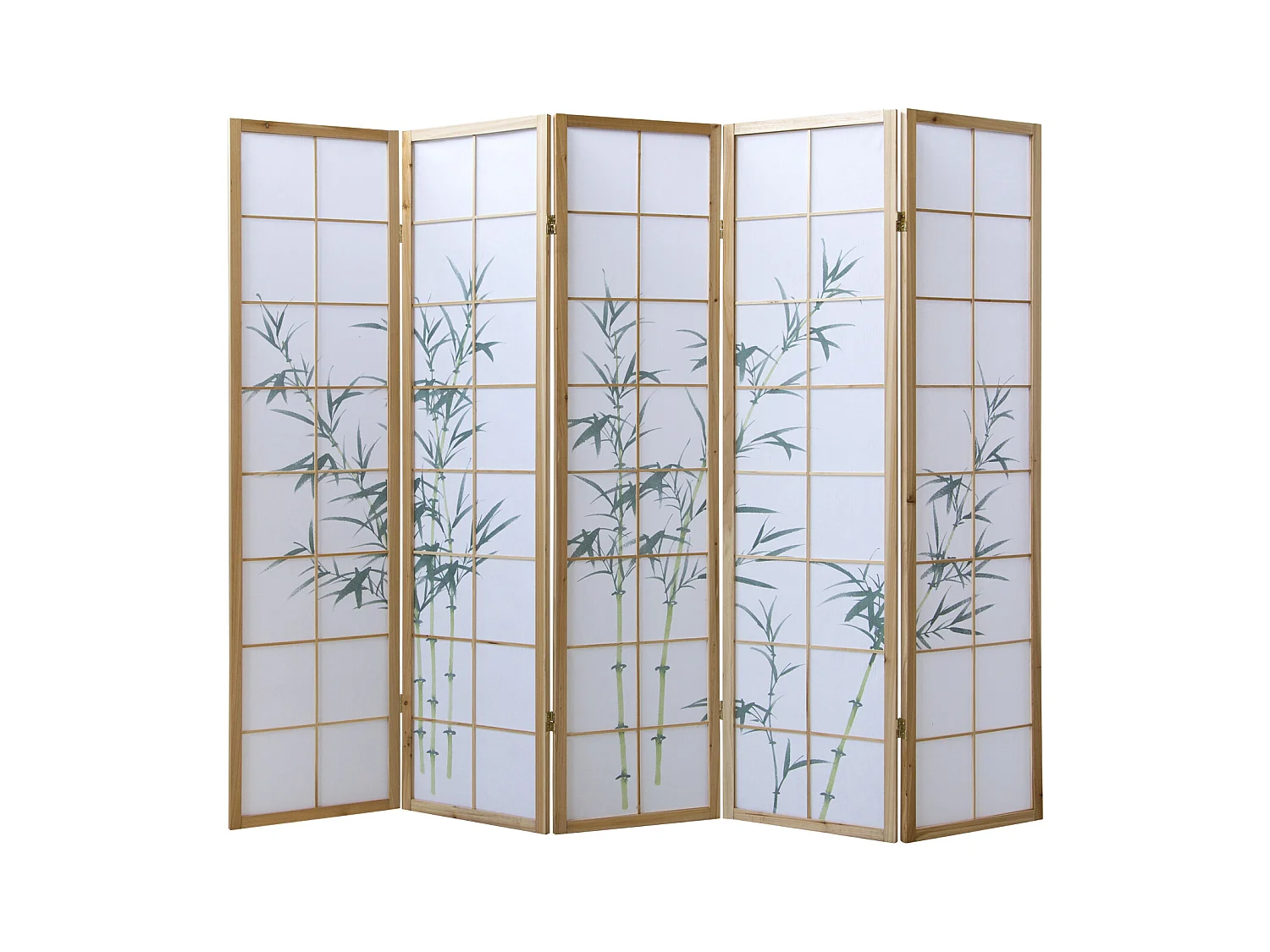 Séparateur de pièce 220x2x175 cm blanc naturel