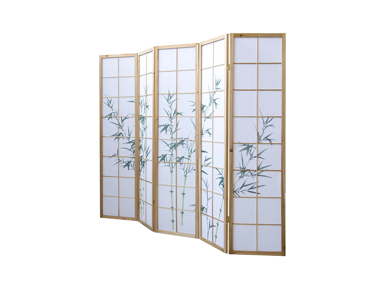 Séparateur de pièce 220x2x175 cm blanc naturel